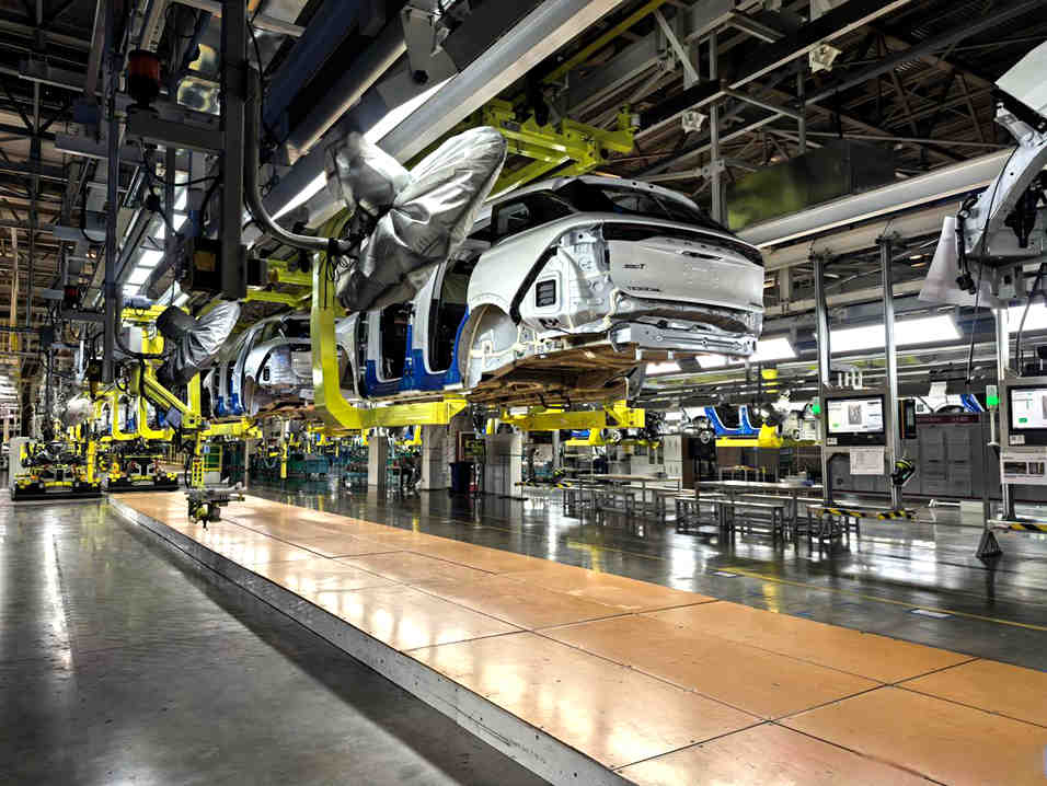 Pure Electric Passenger Car Assembly Line