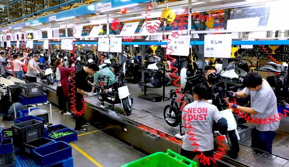 Motorcycle Assembly Line